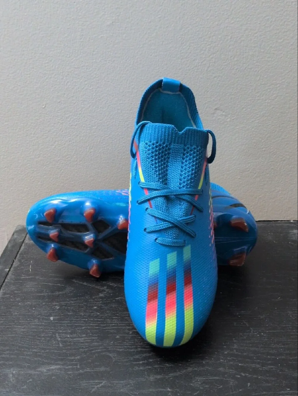 Boys Blue Soccer Cleats - Never Worn (Adidas-Like)